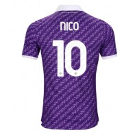 Fiorentina Nicolas Gonzalez #10 Hjemmebanetrøje 2023-24 Kortærmet